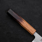 Santoku AUS-10 Nashiji Damascus Yaki Urushi Handle 165mm-AUS-10-Damascus-Japanese Handle-[Musashi]-[Japanese-Kitchen-Knives]