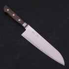 Santoku AUS-10 Wave Nickel Damascus Western Handle 180mm-AUS-10-Damascus-Western Handle-[Musashi]-[Japanese-Kitchen-Knives]