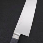 Santoku AUS-8 Polished Western Blue Handle 180mm-AUS-8-Polished-Japanese Handle-[Musashi]-[Japanese-Kitchen-Knives]