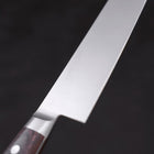 Santoku AUS-8 Polished Western Mahogany Handle 180mm-AUS-8-Polished-Japanese Handle-[Musashi]-[Japanese-Kitchen-Knives]