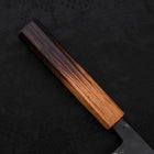 Santoku Blue steel #2 Kurouchi Yaki-Urushi Handle 165mm-Blue steel #2-Kurouchi-Japanese Handle-[Musashi]-[Japanese-Kitchen-Knives]