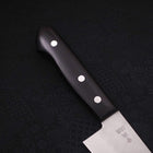 Santoku Blue steel #2 Tsuchime Stainless Clad Western Handle 170mm-Blue steel #2-Tsuchime-Western Handle-[Musashi]-[Japanese-Kitchen-Knives]