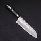 Santoku Chromax Tsuchime Western Handle 165mm-Polished-Western Handle-[Musashi]-[Japanese-Kitchen-Knives]