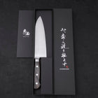 Santoku HAP-40 Polished Western Green Handle 170mm-HAP-40-Polished-Western Handle-[Musashi]-[Japanese-Kitchen-Knives]