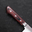 Santoku Molybdenum Polished Western Mahogany Handle 180mm-Polished-Molybdenum-Western Handle-[Musashi]-[Japanese-Kitchen-Knives]