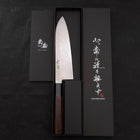 Santoku SG-2 Damascus Buffalo Wenge Handle 180mm-SG-2-Damascus-Japanese Handle-[Musashi]-[Japanese-Kitchen-Knives]