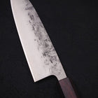 Santoku SLD Nashiji Washi Purple Urushi Handle 165mm-SLD-Nashiji Washi-Japanese Handle-[Musashi]-[Japanese-Kitchen-Knives]