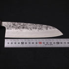 Santoku SLD Nashiji Washi Purple Urushi Handle 165mm-SLD-Nashiji Washi-Japanese Handle-[Musashi]-[Japanese-Kitchen-Knives]