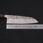 Santoku SLD Nashiji Washi Zelkova Handle 165mm-SLD-Nashiji Washi-Japanese Handle-[Musashi]-[Japanese-Kitchen-Knives]