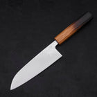 Santoku SLD Wave Nickel Damascus Yaki Urushi Handle 165mm-SLD-Damascus-Japanese Handle-[Musashi]-[Japanese-Kitchen-Knives]