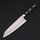 Santoku Sweden Stainless Steel Polished Western Handle 180mm-Polished-Western Handle-[Musashi]-[Japanese-Kitchen-Knives]