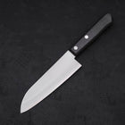 Santoku VG-1 Polished Western Black Handle 140mm-Polished-VG-1-Western Handle-[Musashi]-[Japanese-Kitchen-Knives]