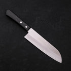 Santoku VG-1 Polished Western Black Handle 165mm Limited-Polished-VG-1-Western Handle-[Musashi]-[Japanese-Kitchen-Knives]