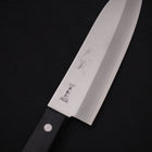 Santoku VG-1 Polished Western Black Handle 165mm-Polished-VG-1-Western Handle-[Musashi]-[Japanese-Kitchen-Knives]