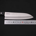 Santoku VG-1 Polished Western Black Handle 165mm-Polished-VG-1-Western Handle-[Musashi]-[Japanese-Kitchen-Knives]