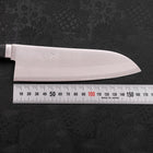 Santoku VG-1 Polished Western Black Handle 170mm-Polished-VG-1-Western Handle-[Musashi]-[Japanese-Kitchen-Knives]