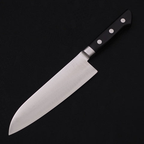 Santoku VG-1 Polished Western Handle 175mm-Polished-VG-1-Western Handle-[Musashi]-[Japanese-Kitchen-Knives]