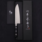 Santoku VG-1 Polished Western Handle 175mm-Polished-VG-1-Western Handle-[Musashi]-[Japanese-Kitchen-Knives]