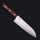 Santoku VG-1 Polished Western Mahogany Handle 165mm-Polished-VG-1-Western Handle-[Musashi]-[Japanese-Kitchen-Knives]