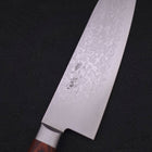 Santoku VG-10 Damascus Mahogany Handle 180mm-VG-10-Damascus-Western Handle-[Musashi]-[Japanese-Kitchen-Knives]