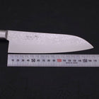 Santoku VG-10 Damascus Mahogany Handle 180mm-VG-10-Damascus-Western Handle-[Musashi]-[Japanese-Kitchen-Knives]