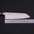 Santoku VG-10 Damascus Western Black Handle 170mm-VG-10-Damascus-Western Handle-[Musashi]-[Japanese-Kitchen-Knives]