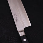 Santoku VG-10 Damascus Western Black Handle Seki 170mm-VG-10-Damascus-Western Handle-[Musashi]-[Japanese-Kitchen-Knives]