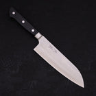 Santoku VG-10 Damascus Western Black Handle Seki 170mm-VG-10-Damascus-Western Handle-[Musashi]-[Japanese-Kitchen-Knives]