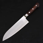 Santoku VG-10 Damascus Western Mahogany Handle 180mm-VG-10-Damascus-Western Handle-[Musashi]-[Japanese-Kitchen-Knives]