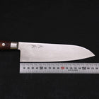 Santoku VG-10 Damascus Western Mahogany Handle 180mm-VG-10-Damascus-Western Handle-[Musashi]-[Japanese-Kitchen-Knives]