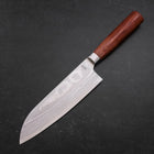 Santoku VG-10 Damascus Western Quince Handle 170mm-VG-10-Damascus-Western Handle-[Musashi]-[Japanese-Kitchen-Knives]