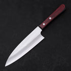 Santoku VG-10 Polished Western Black Red Handle 170mm-Polished-VG-10-Western Handle-[Musashi]-[Japanese-Kitchen-Knives]