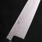 Santoku VG-10 Tsuchime Damascus Walnut Handle 165mm-Damascus-VG-10-Japanese Handle-[Musashi]-[Japanese-Kitchen-Knives]