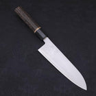 Santoku ZDP-189 Polished Buffalo Chestnuts Handle 180mm-Polished-ZDP-189-Japanese Handle-[Musashi]-[Japanese-Kitchen-Knives]