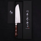 Santoku knife VG-5 Tsuchime Western Handle 175mm-VG-5-Tsuchime-Western Handle-[Musashi]-[Japanese-Kitchen-Knives]