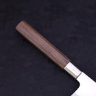 Shukaku Silver Steel #3 Walnut Handle 180mm-Silver Steel #3-Japanese Handle-[Musashi]-[Japanese-Kitchen-Knives]