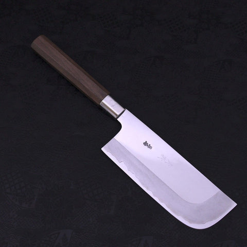 Shukaku Silver Steel #3 Walnut Handle 180mm-Silver Steel #3-Japanese Handle-[Musashi]-[Japanese-Kitchen-Knives]