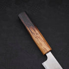 Sujihiki AUS-10 Wave Damascus Yaki Urushi Handle 240mm-AUS-10-Damascus-Japanese Handle-[Musashi]-[Japanese-Kitchen-Knives]