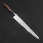 Sujihiki AUS-10 Wave Nickel Damascus Western Handle 240mm-AUS-10-Damascus-Western Handle-[Musashi]-[Japanese-Kitchen-Knives]