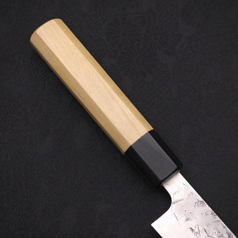 Sujihiki SLD Nashiji Washi Buffalo Magnolia Handle 240mm-SLD-Nashiji Washi-Japanese Handle-[Musashi]-[Japanese-Kitchen-Knives]