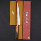 Sujihiki SLD Nashiji Washi Yaki Urushi Handle 240mm-SLD-Nashiji Washi-Japanese Handle-[Musashi]-[Japanese-Kitchen-Knives]