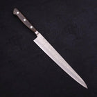 Sujihiki Silver Steel #3 Nashiji Western Handle 240mm-Silver steel #3-Nashiji-Western Handle-[Musashi]-[Japanese-Kitchen-Knives]