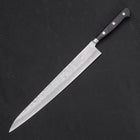 Sujihiki Silver Steel #3 Nashiji Western Handle 270mm-Silver steel #3-Nashiji-Japanese Handle-[Musashi]-[Japanese-Kitchen-Knives]