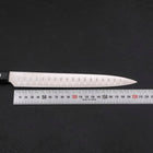 Sujihiki Silver Steel #3 Polished Western Black Handle 210mm-[Musashi]-[Japanese-Kitchen-Knives]