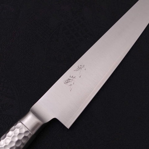 Sujihiki VG-5 Polished Western Handle 210mm-VG-5-Polished-Western Handle-[Musashi]-[Japanese-Kitchen-Knives]