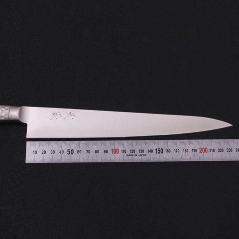 Sujihiki VG-5 Polished Western Handle 240mm-VG-5-Polished-Western Handle-[Musashi]-[Japanese-Kitchen-Knives]