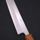 Sujihiki White steel #1 Yaki Urushi Handle 240mm-White steel #1-Polished-Japanese Handle-[Musashi]-[Japanese-Kitchen-Knives]