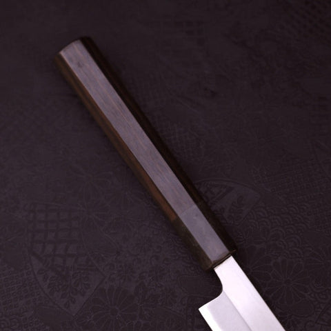 Takohiki Stainless Clad Blue steel #2 Buffalo Ebony Handle 360mm-Blue steel #2-Japanese Handle-[Musashi]-[Japanese-Kitchen-Knives]