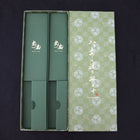 Traditional Green Washi Gift Wrapping Knife Set Box-[Musashi]-[Japanese-Kitchen-Knives]