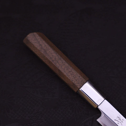 Unagi Silver Steel #3 Walnut Handle 105mm-Silver Steel #3-Japanese Handle-[Musashi]-[Japanese-Kitchen-Knives]